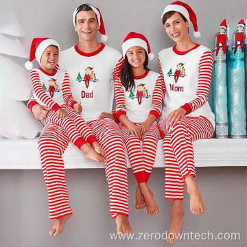 Merry Christmas Printing Family Christmas Pajamas